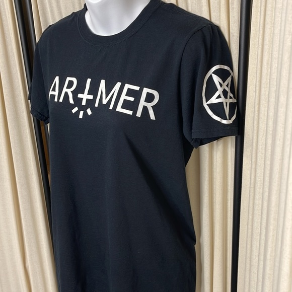 UNISEX- GOTHIC SATIC GOTHCORE TEE SIZE SMALL - Picture 3 of 8